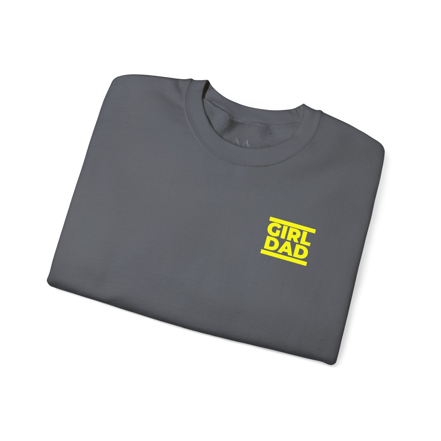 By His Will Brand | Girl Dad Yellow Logo Sweatshirt