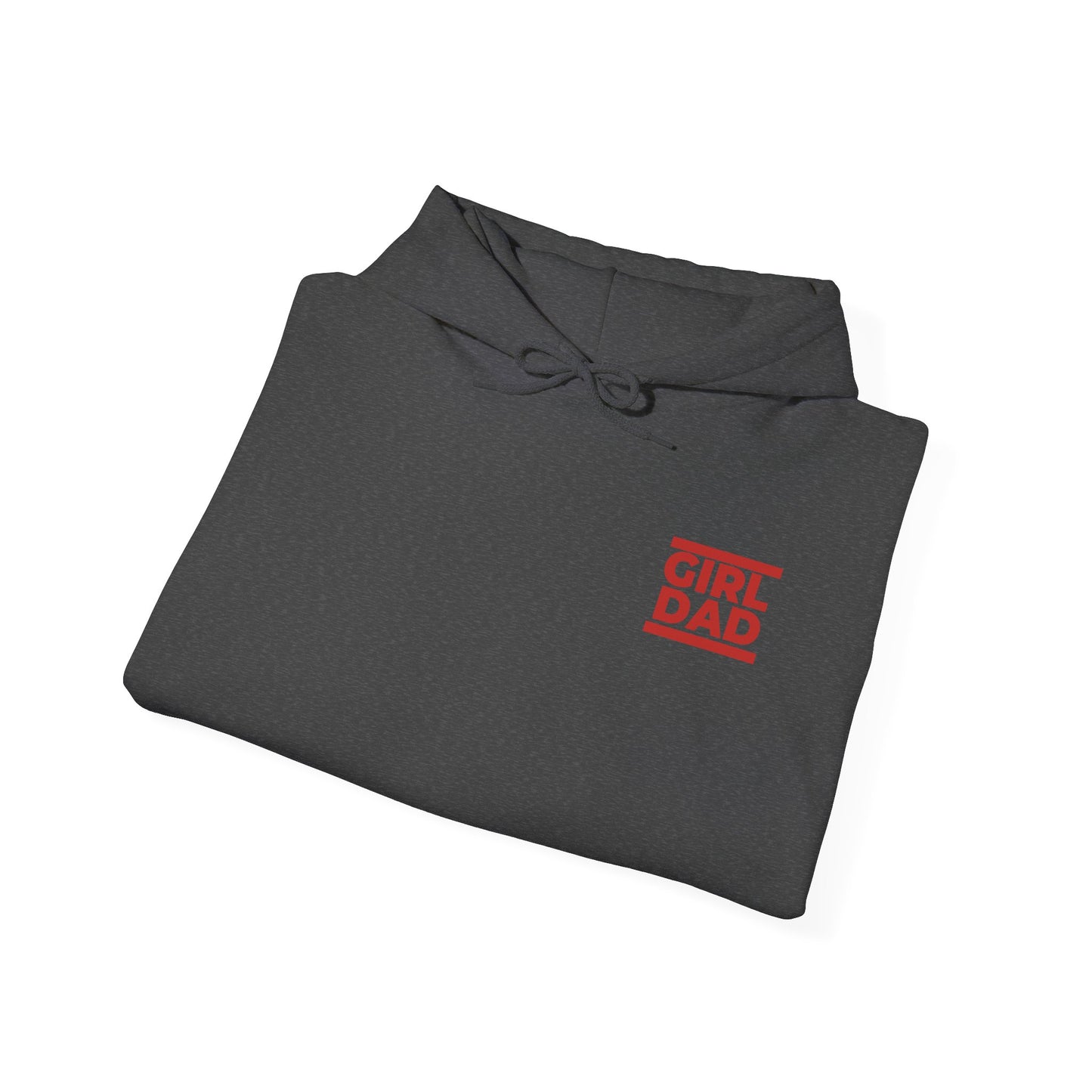 By His Will Brand | Girl Dad Red Hoodie