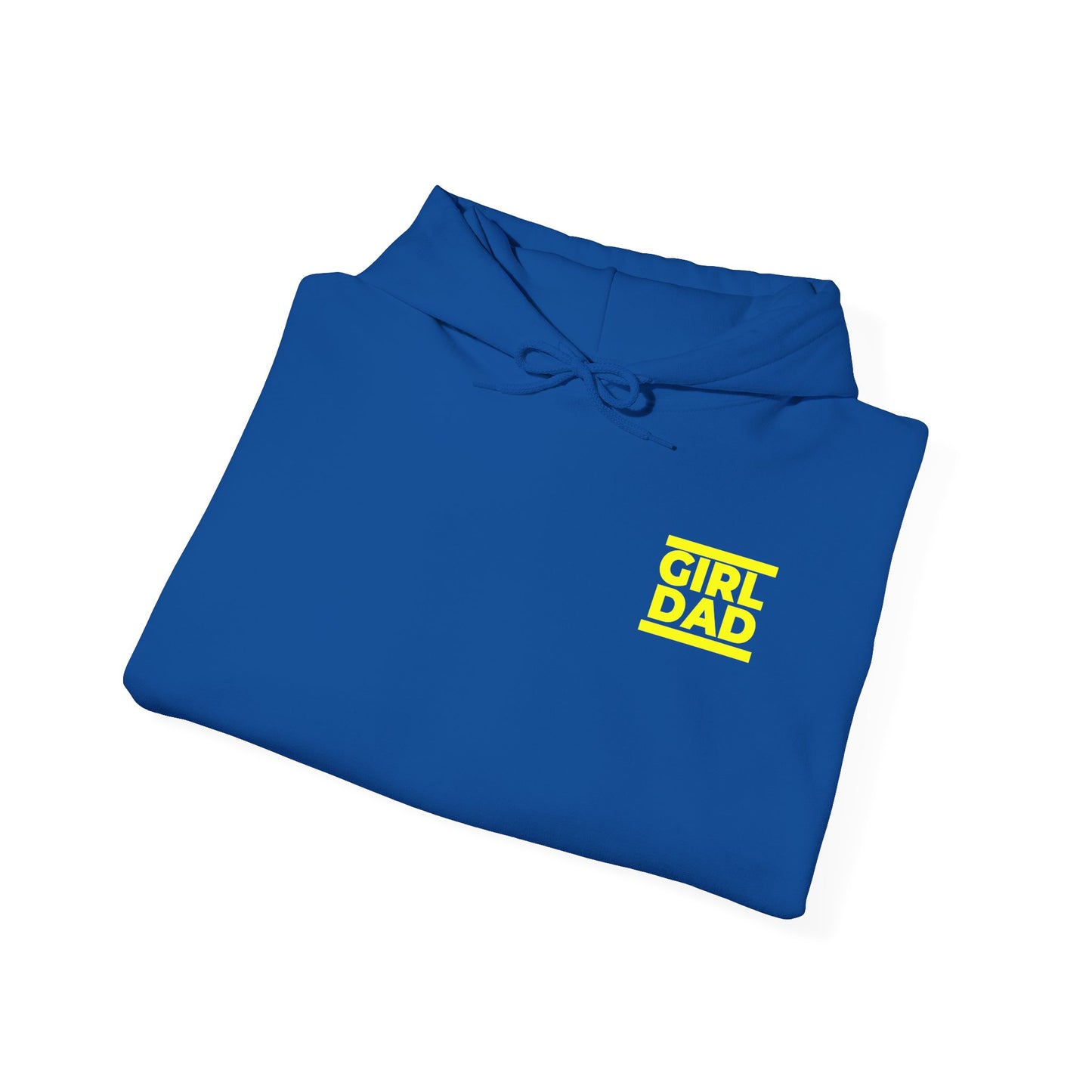 By His Will Brand | Girl Dad Yellow Logo Hoody