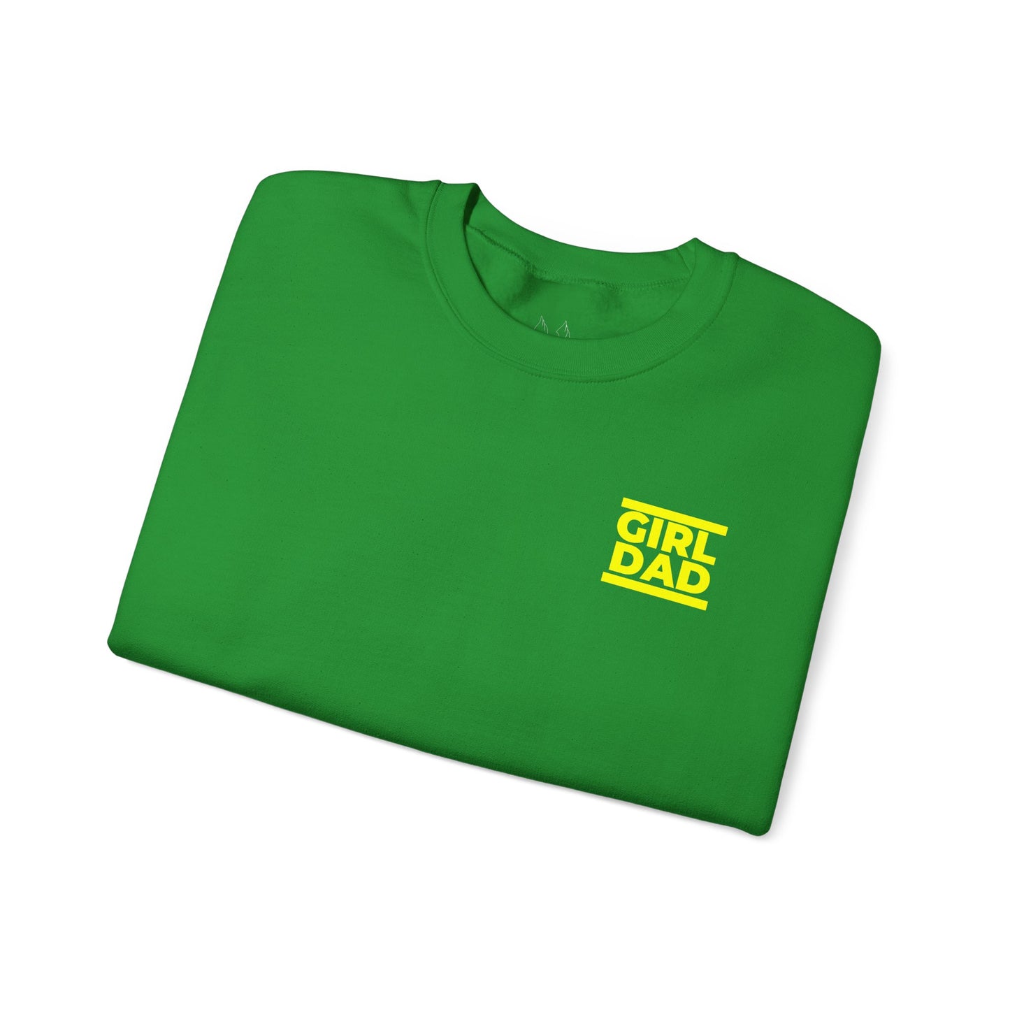 By His Will Brand | Girl Dad Yellow Logo Sweatshirt