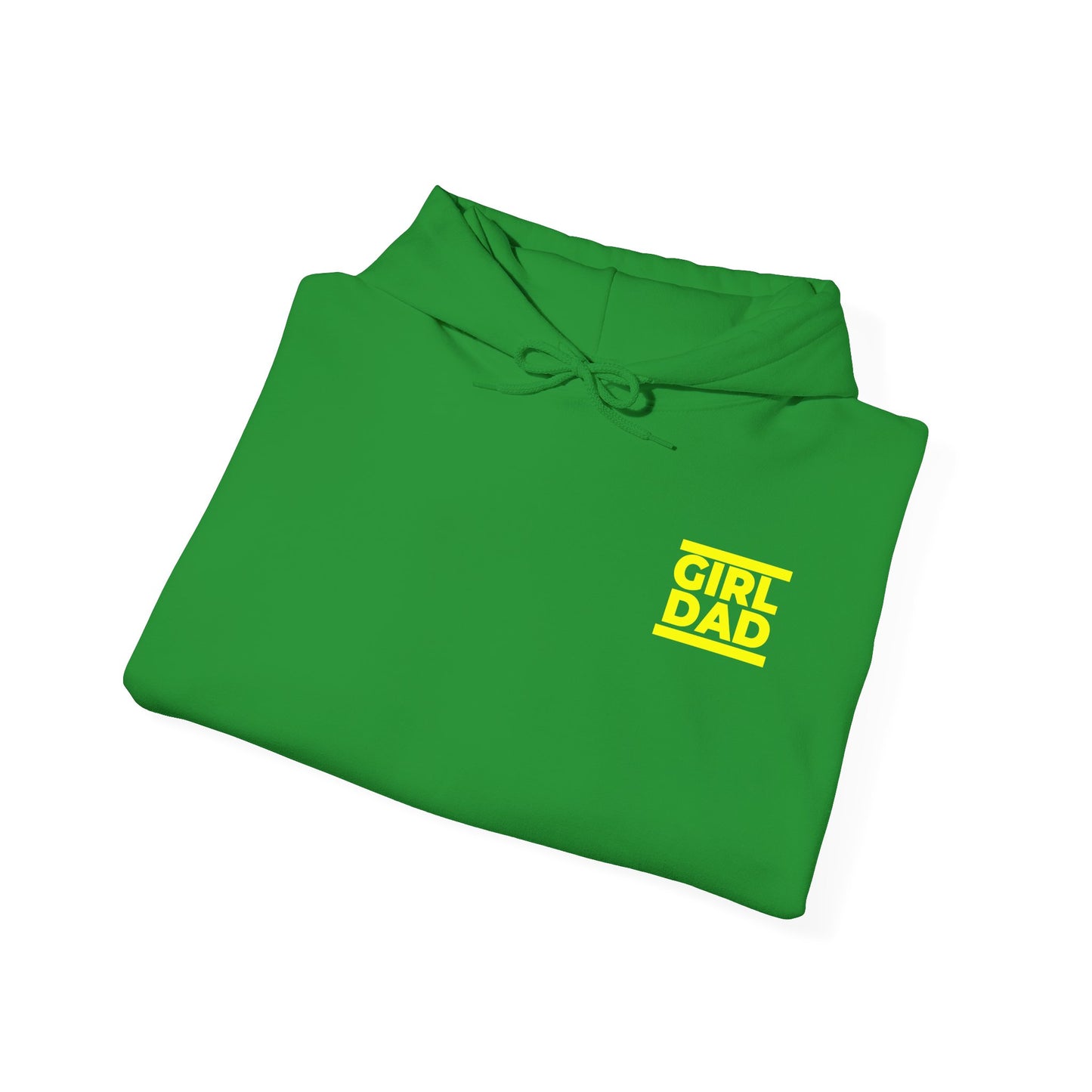 By His Will Brand | Girl Dad Yellow Logo Hoody