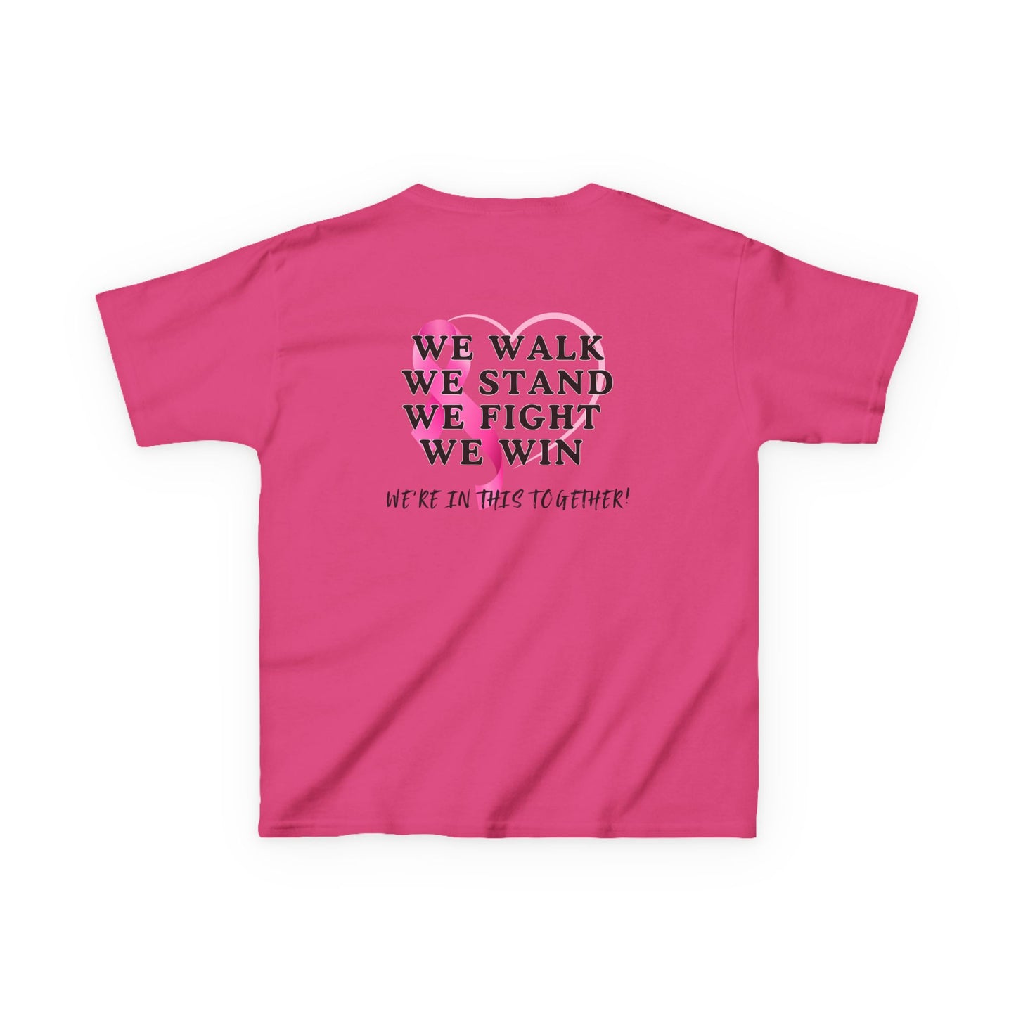 GirlDads Care | Breast Cancer Awareness | Kids T-shirt