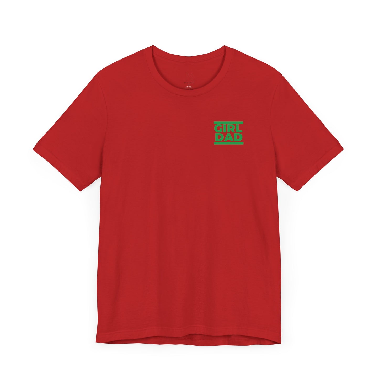 By His Will Brand | Girl Dad Green Logo T-Shirt