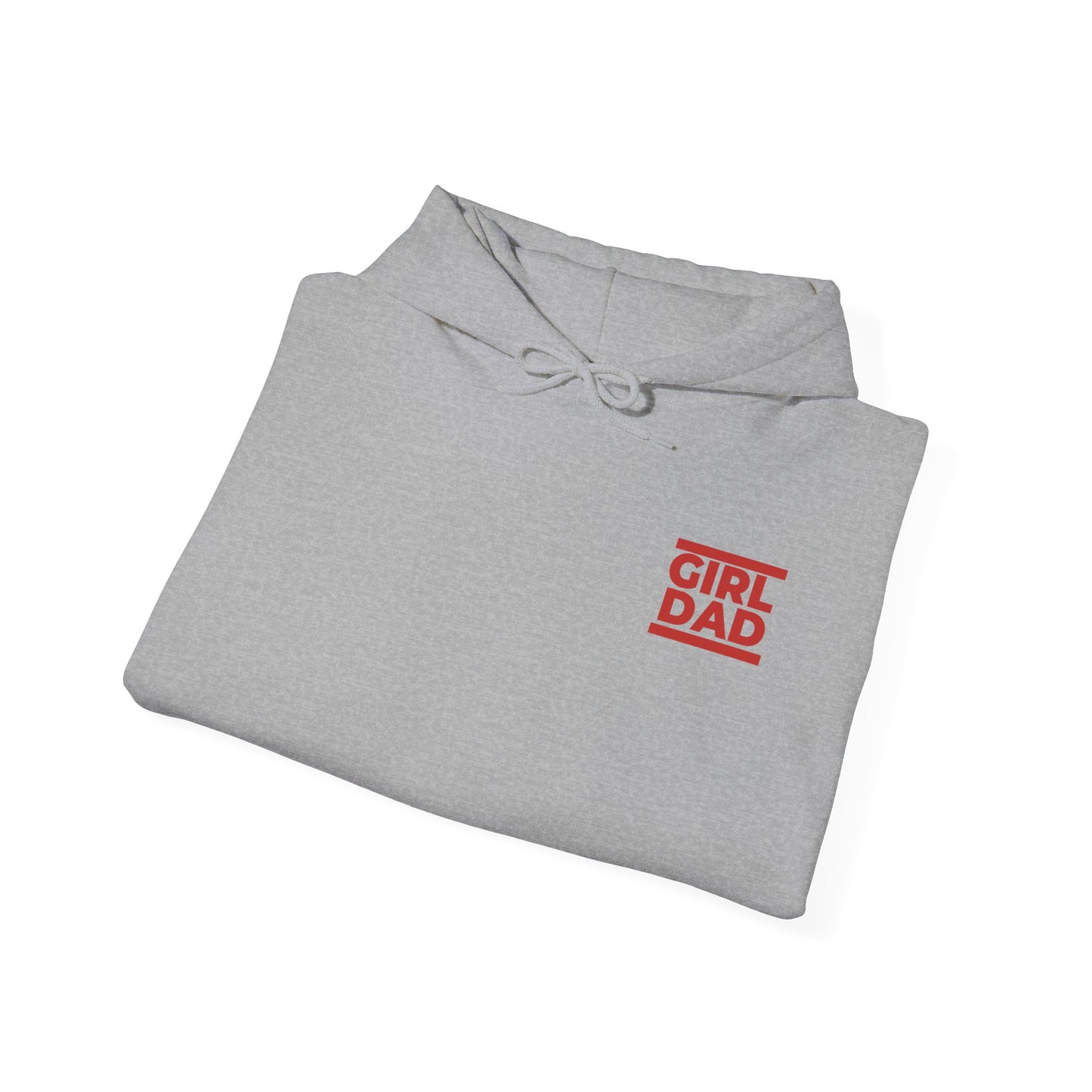 By His Will Brand | Girl Dad Red Hoodie