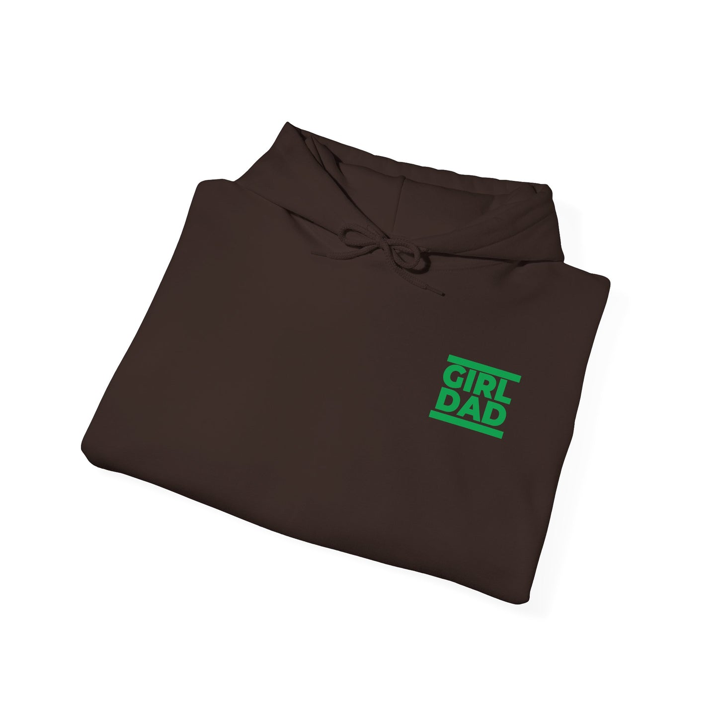 By His Will Brand | Girl Dad Green Logo Hoody