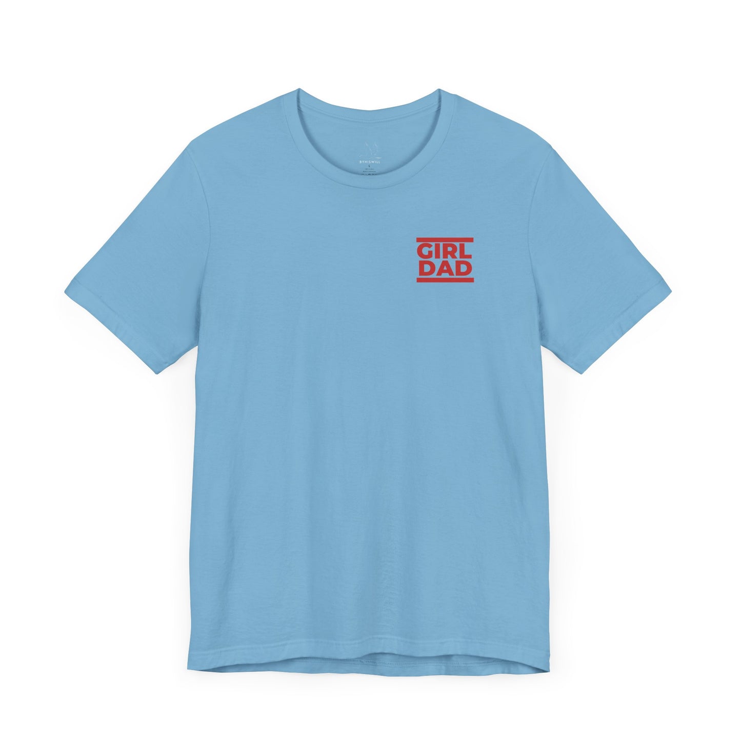 By His Will Brand | Girl Dad Red T-shirt