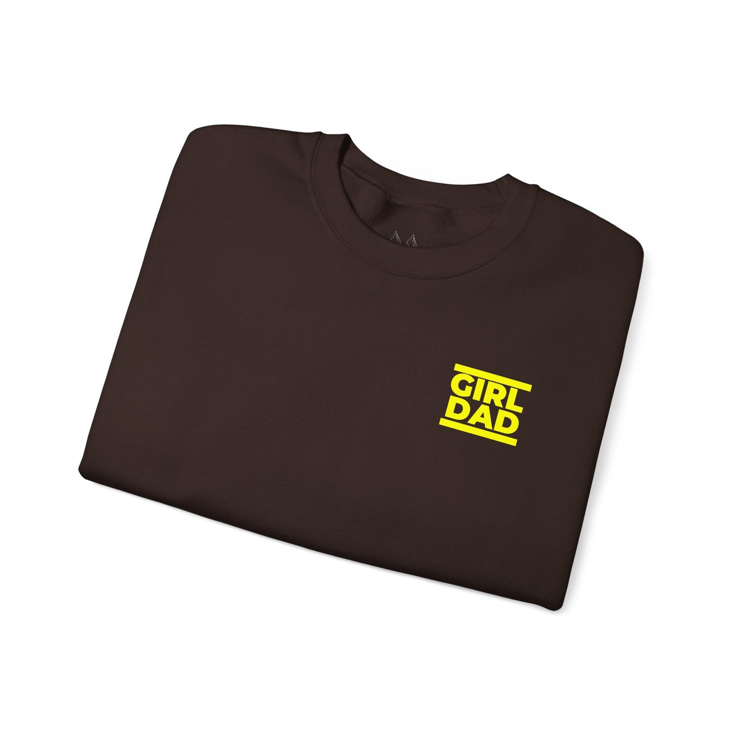 By His Will Brand | Girl Dad Yellow Logo Sweatshirt