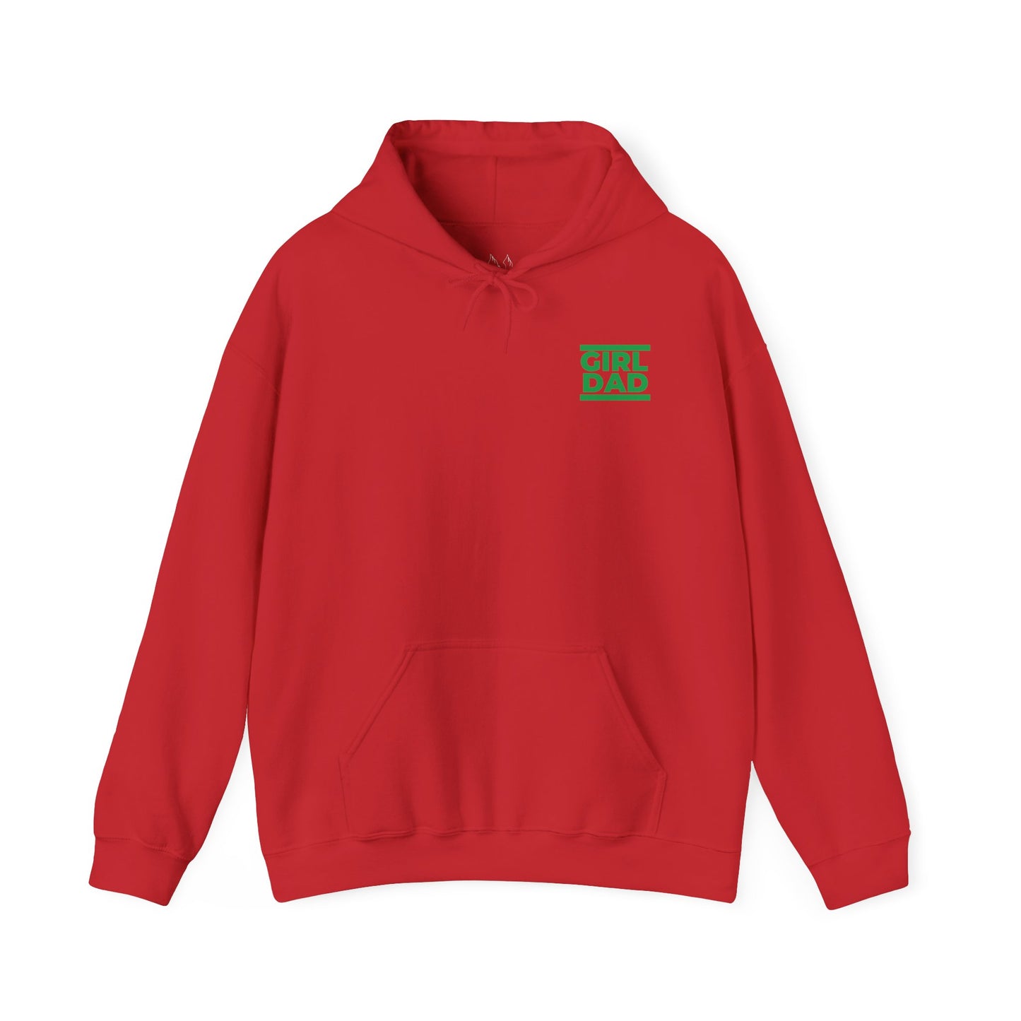 By His Will Brand | Girl Dad Green Logo Hoody