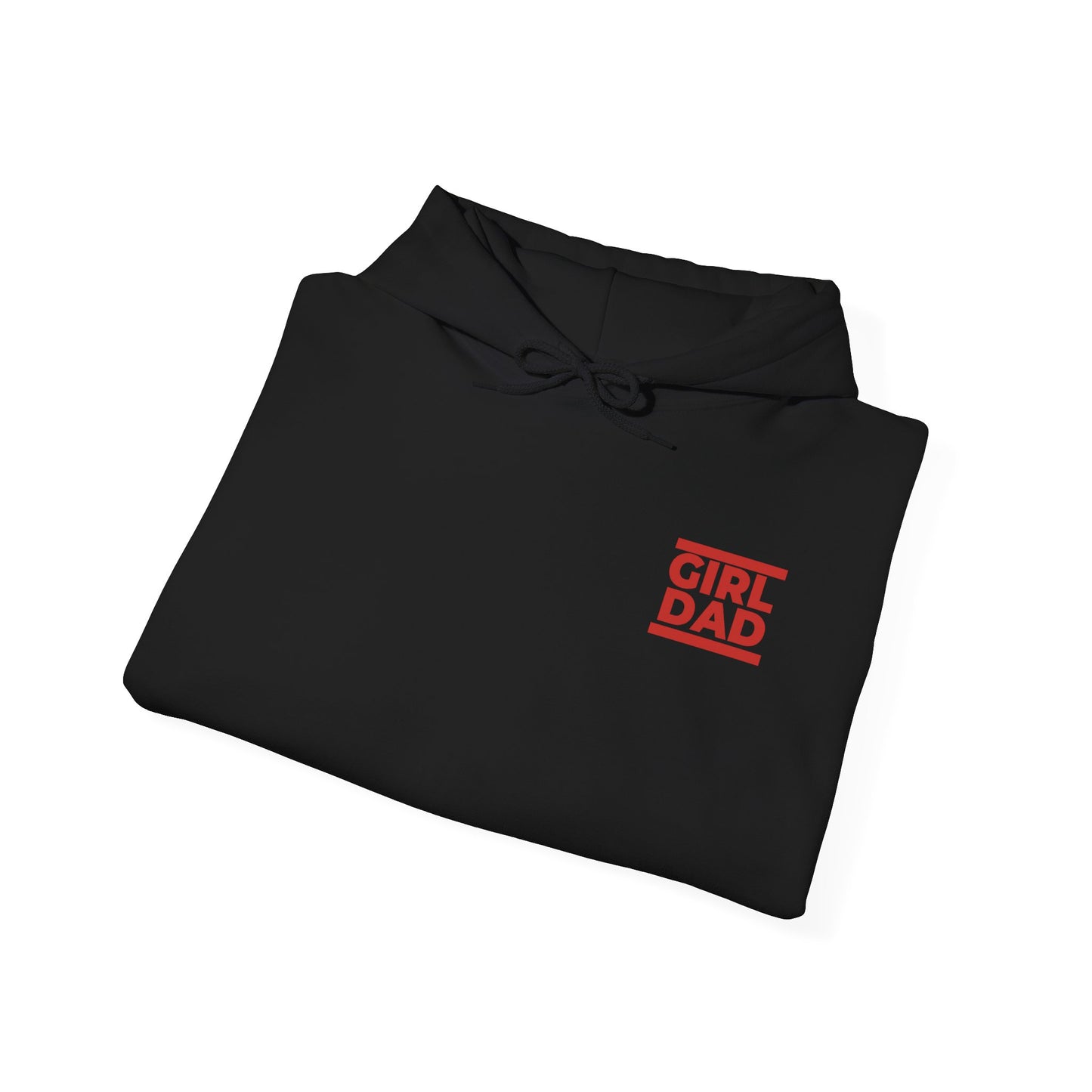 By His Will Brand | Girl Dad Red Hoodie