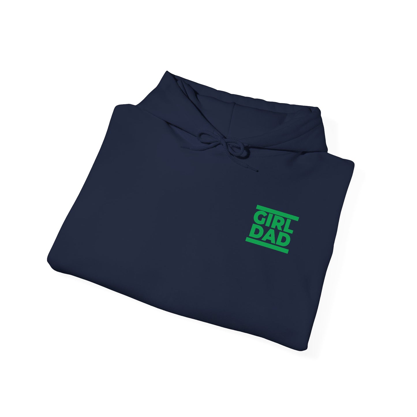 By His Will Brand | Girl Dad Green Logo Hoody