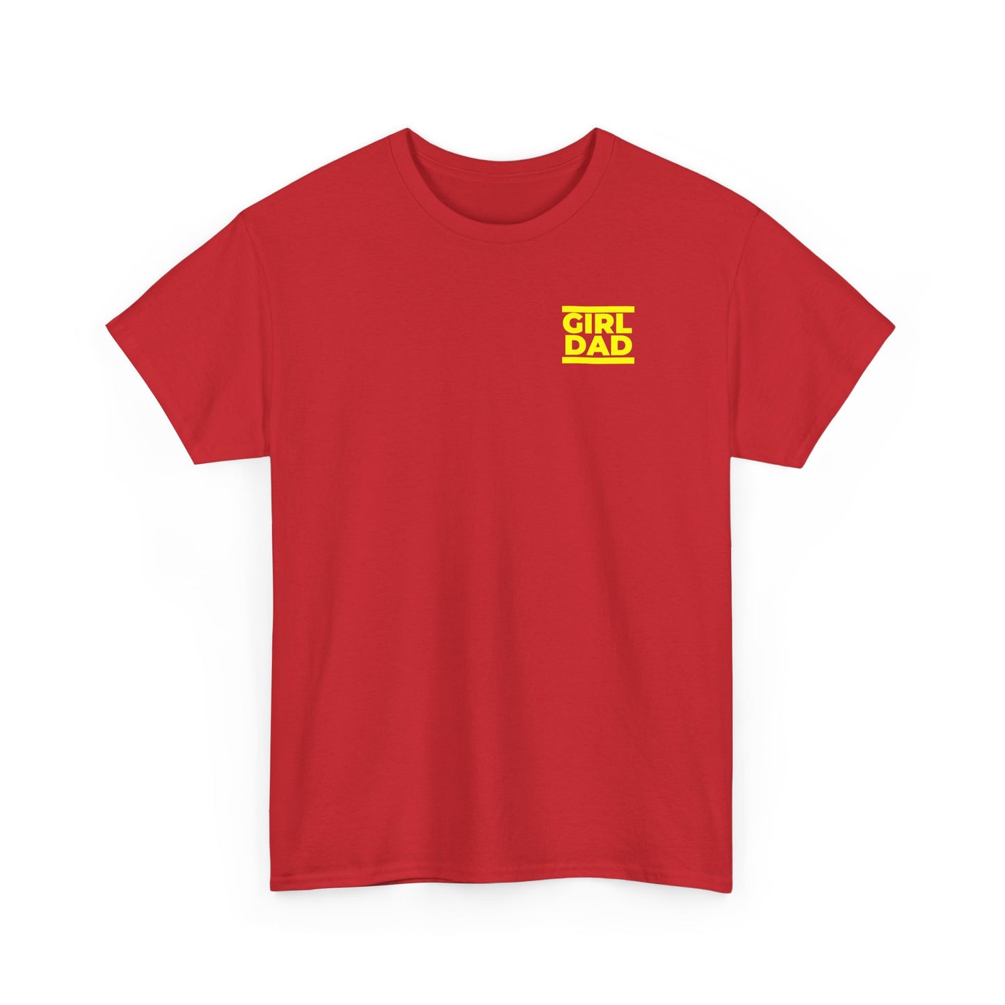 By His Will Brand | Girl Dad Yellow Logo T-shirt