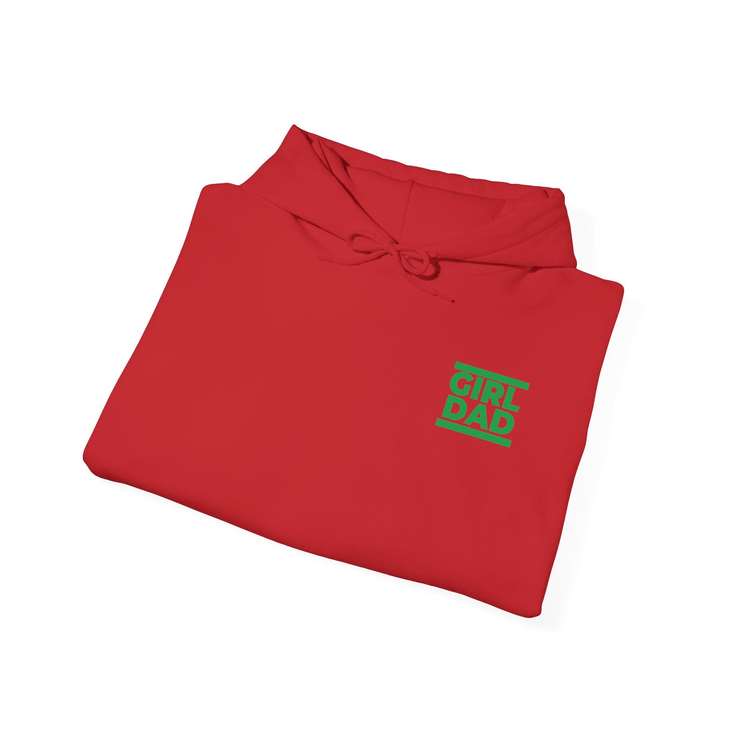 By His Will Brand | Girl Dad Green Logo Hoody
