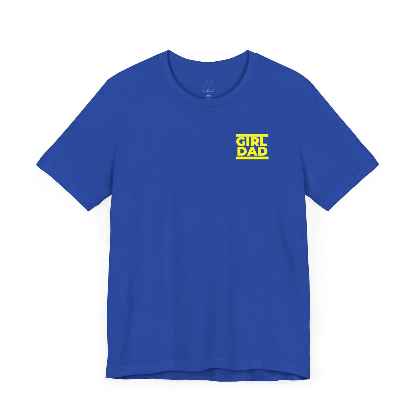 By His Will Brand | Girl Dad Yellow Logo T-shirt
