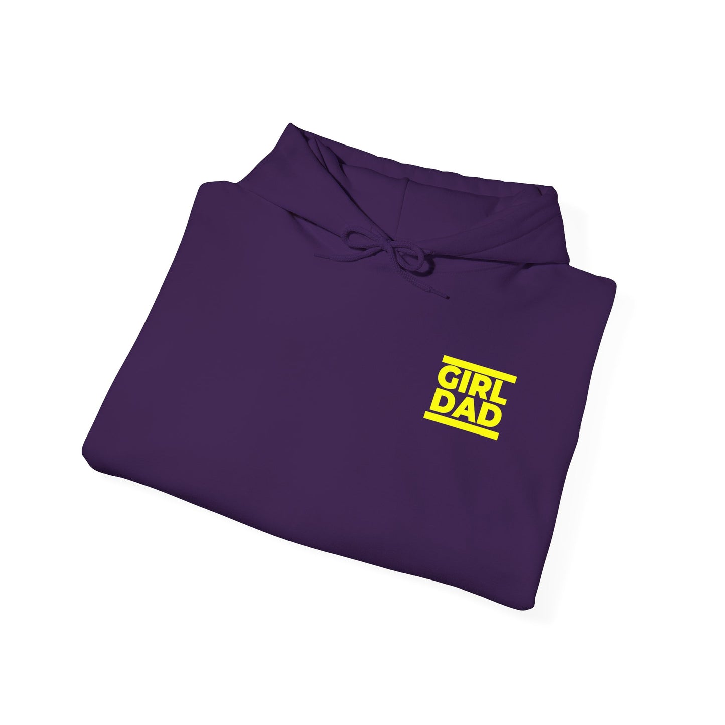 By His Will Brand | Girl Dad Yellow Logo Hoody