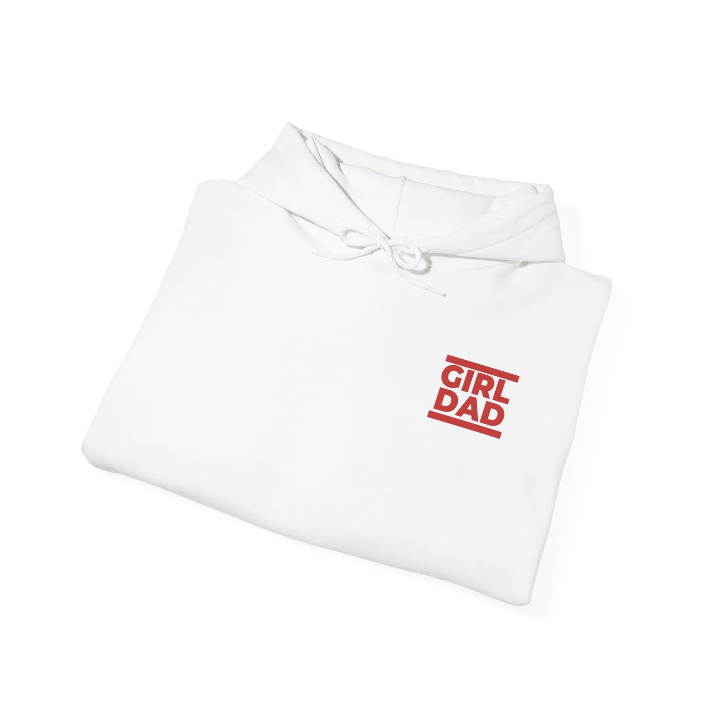 By His Will Brand | Girl Dad Red Hoodie