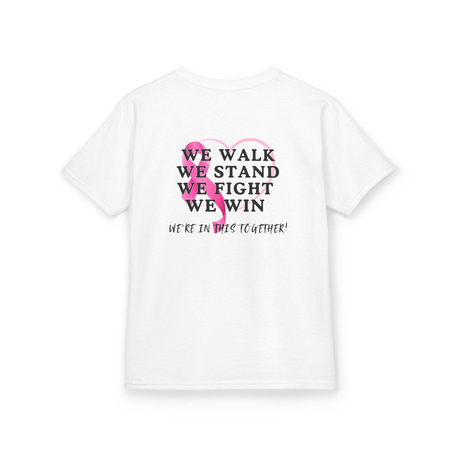 GirlDads Care | Breast Cancer Awareness | Kids T-shirt