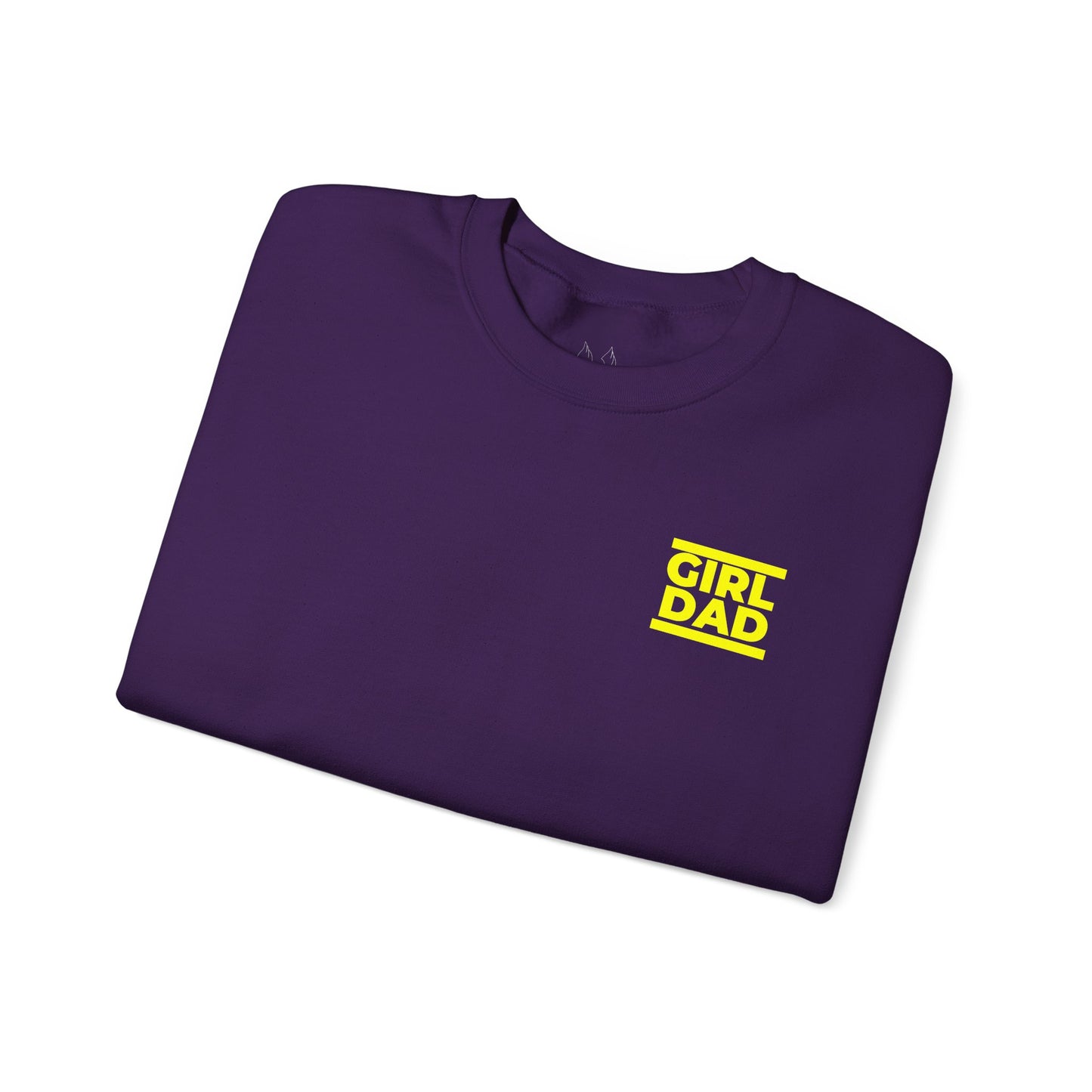 By His Will Brand | Girl Dad Yellow Logo Sweatshirt