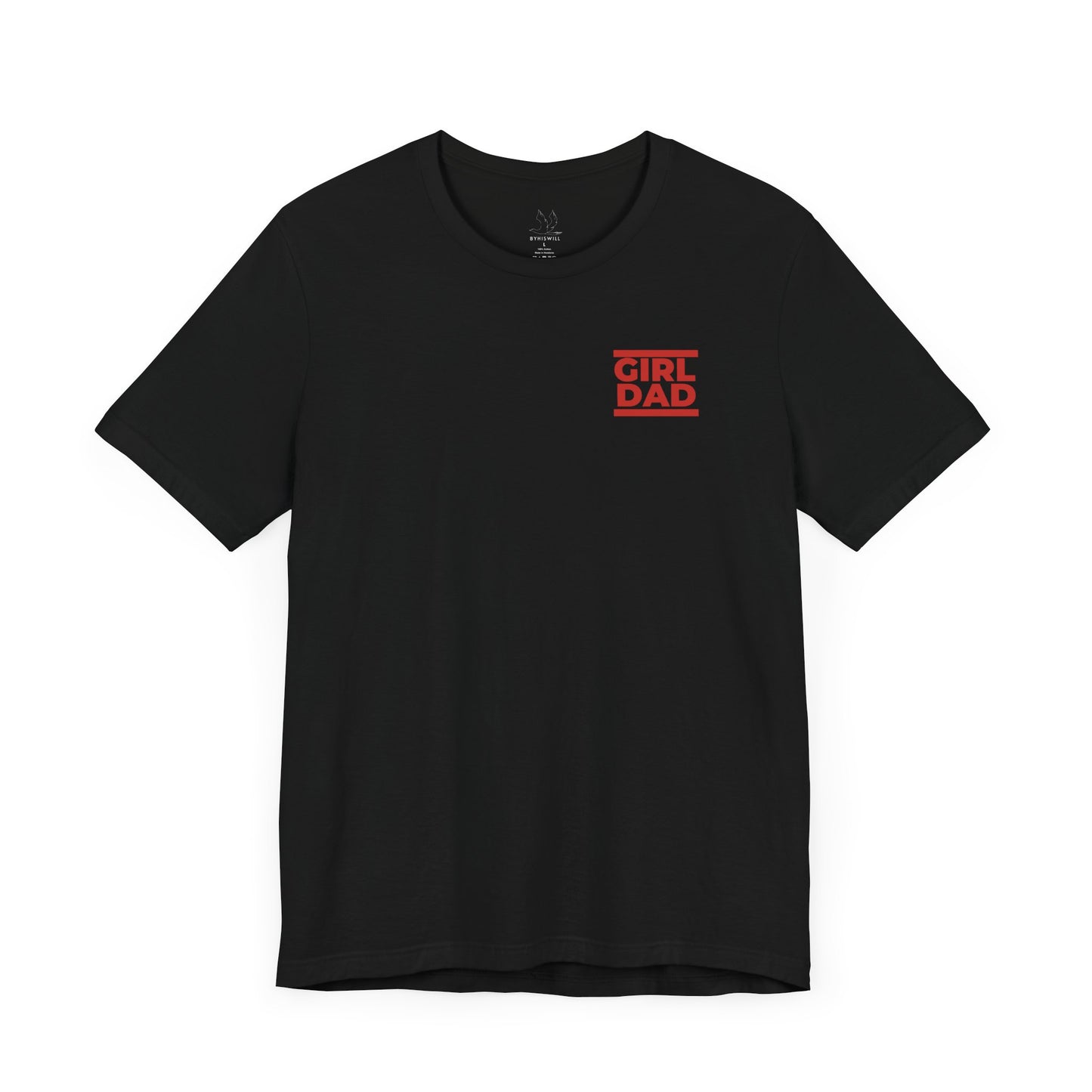 By His Will Brand | Girl Dad Red T-shirt