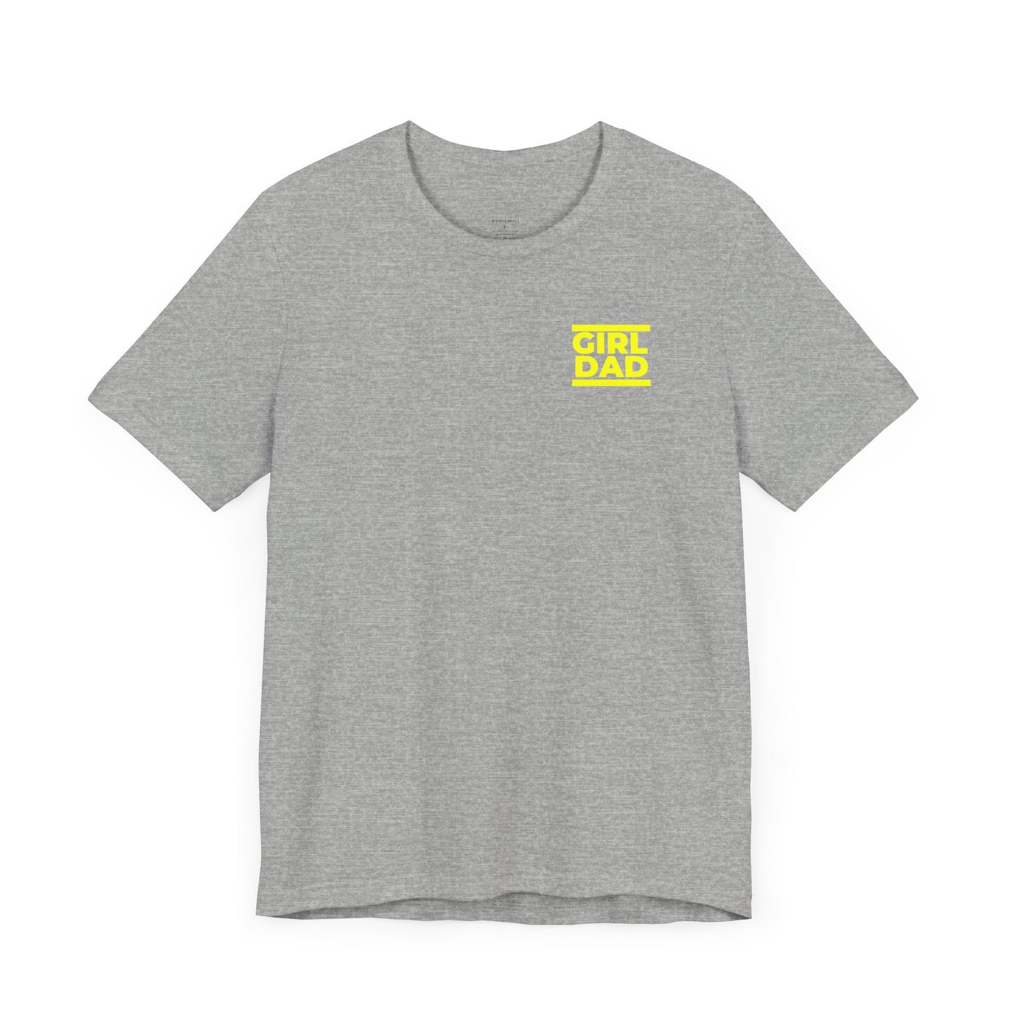 By His Will Brand | Girl Dad Yellow Logo T-shirt