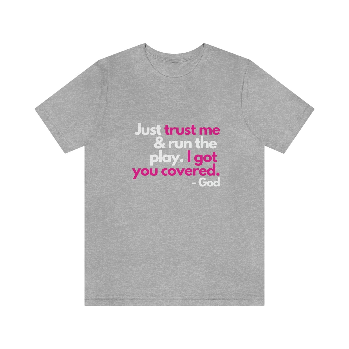 Trust God Tee | Pink