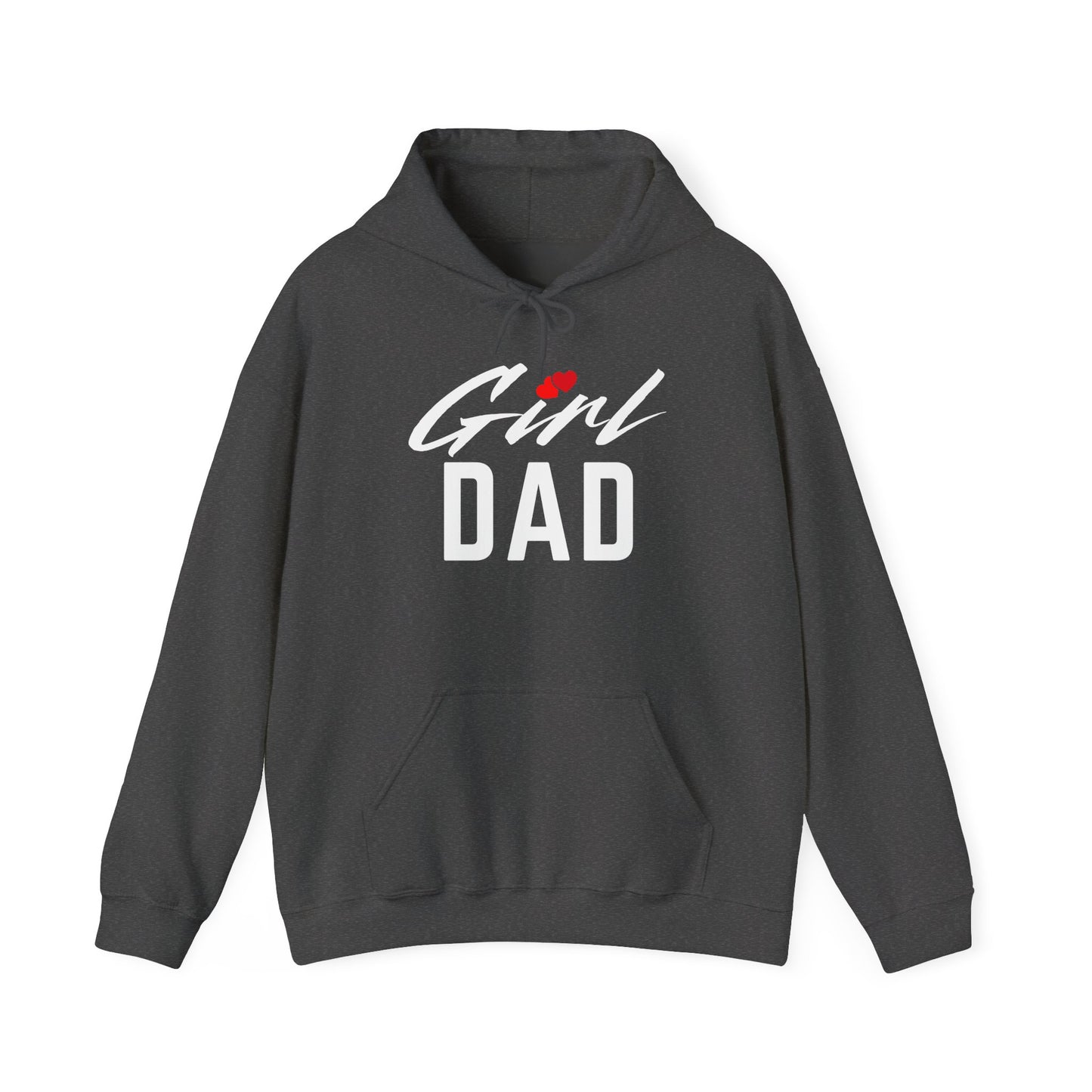 By His Will Brand | Girl Dad 2-Hearts Hoodie