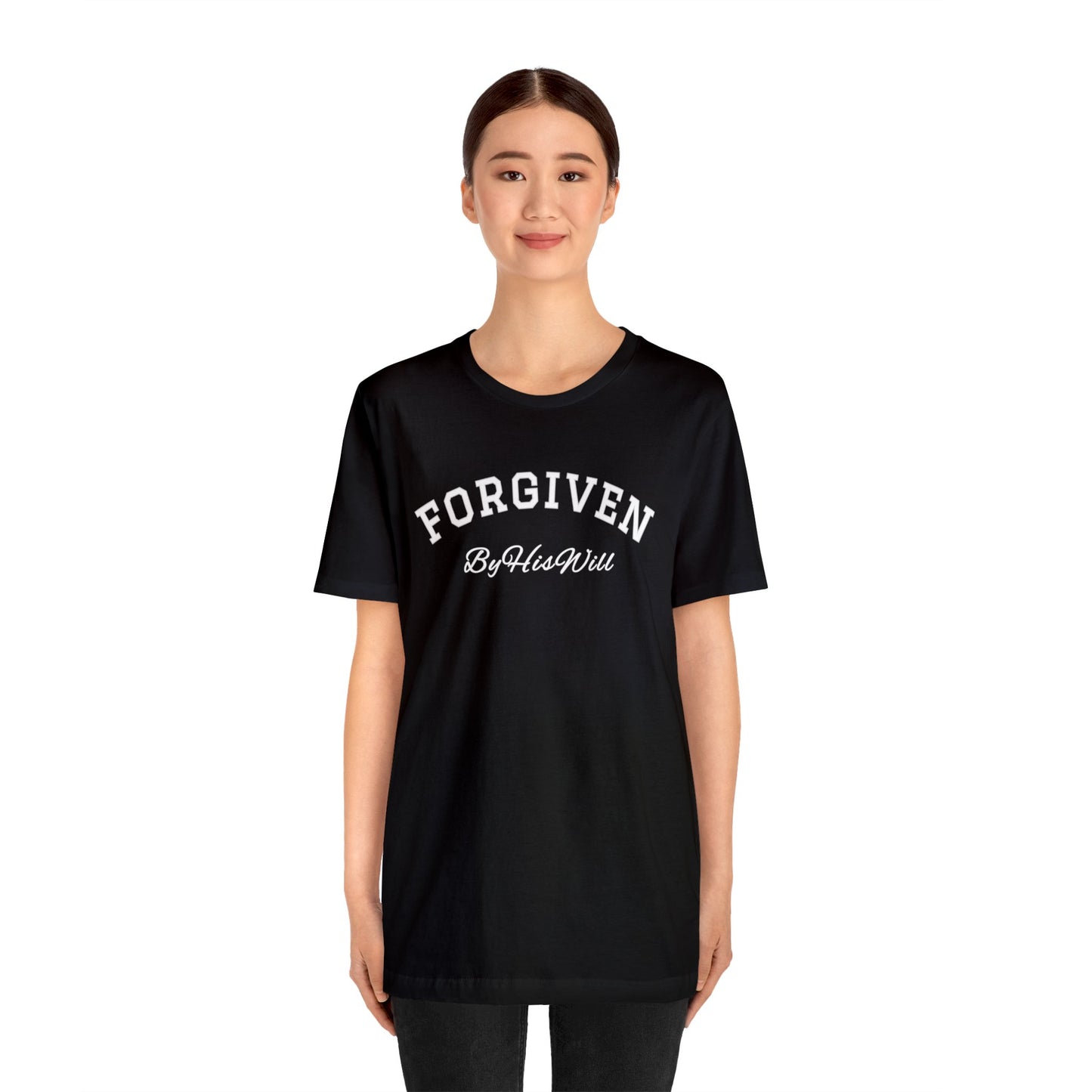 By His Will Brand | Child of God Collection | Forgiven t-shirt