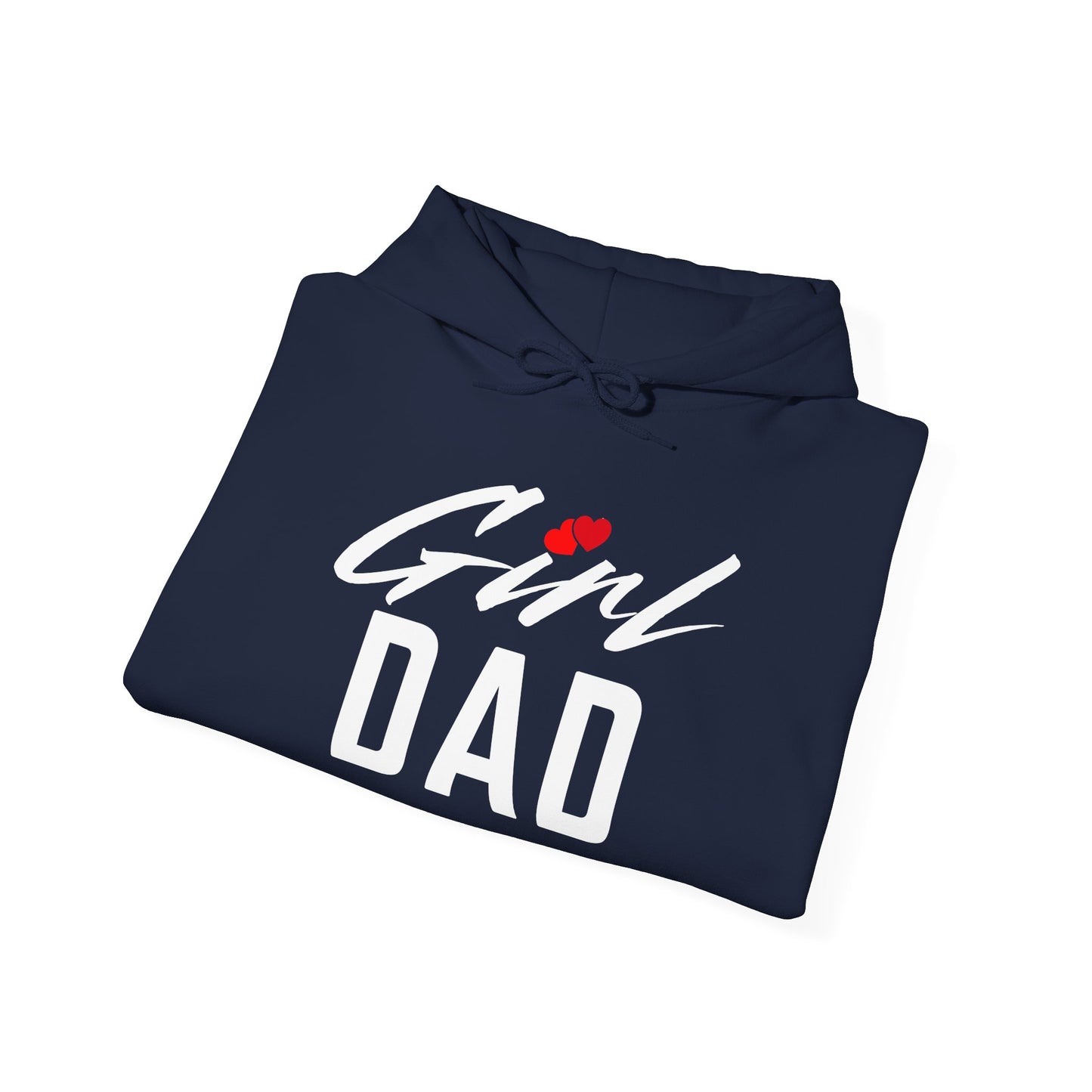 By His Will Brand | Girl Dad 2-Hearts Hoodie