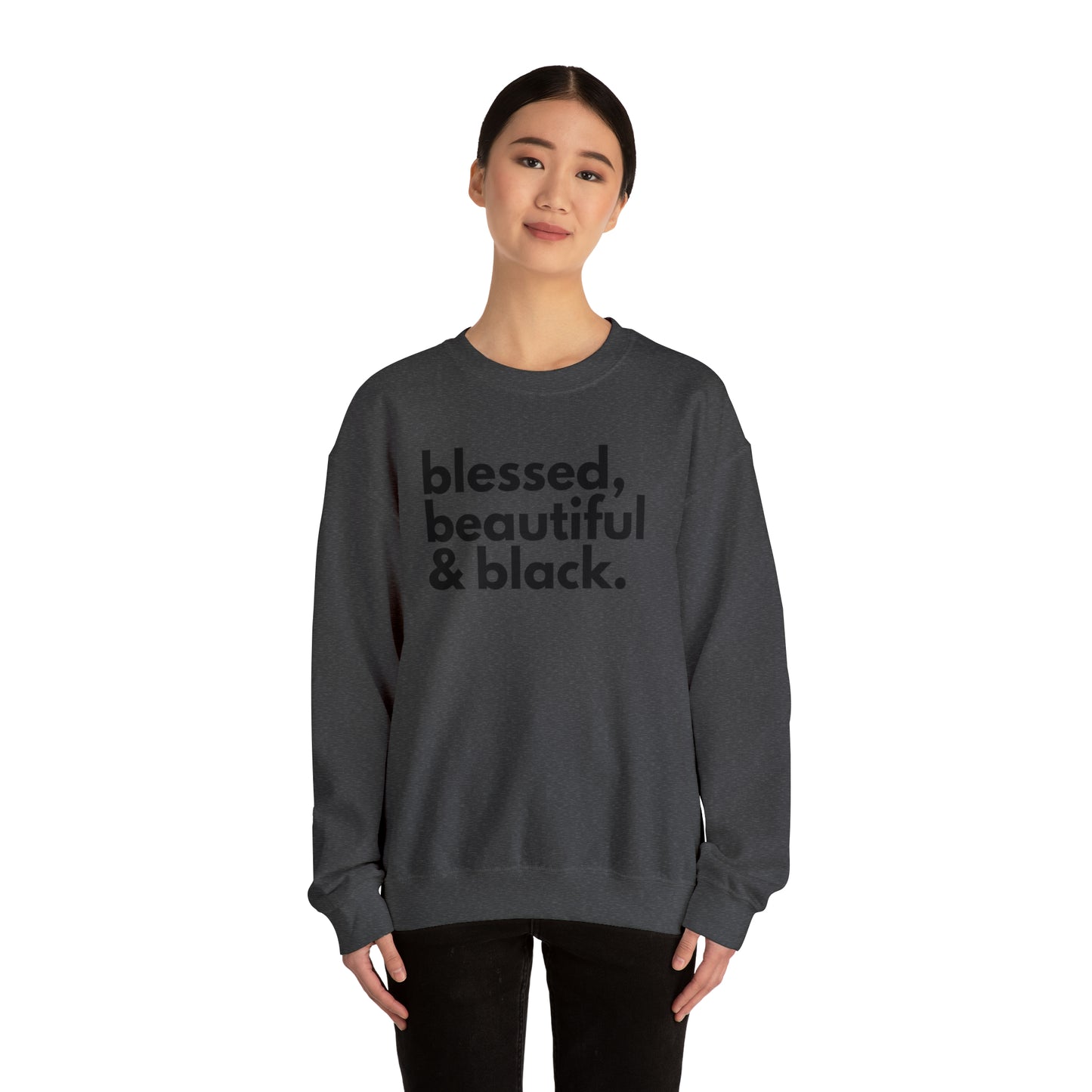 BHW Blessed, Beautiful & Black Sweatshirt