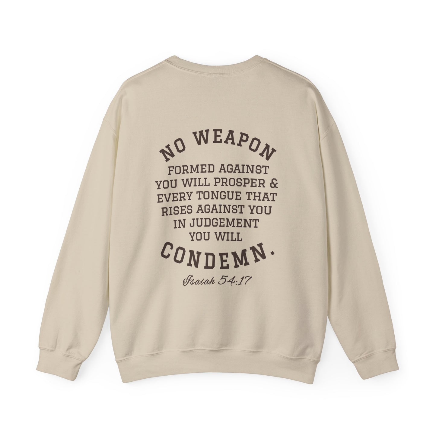 By His Will Brand | Child of God Collection | Covered Crewneck Sweatshirt