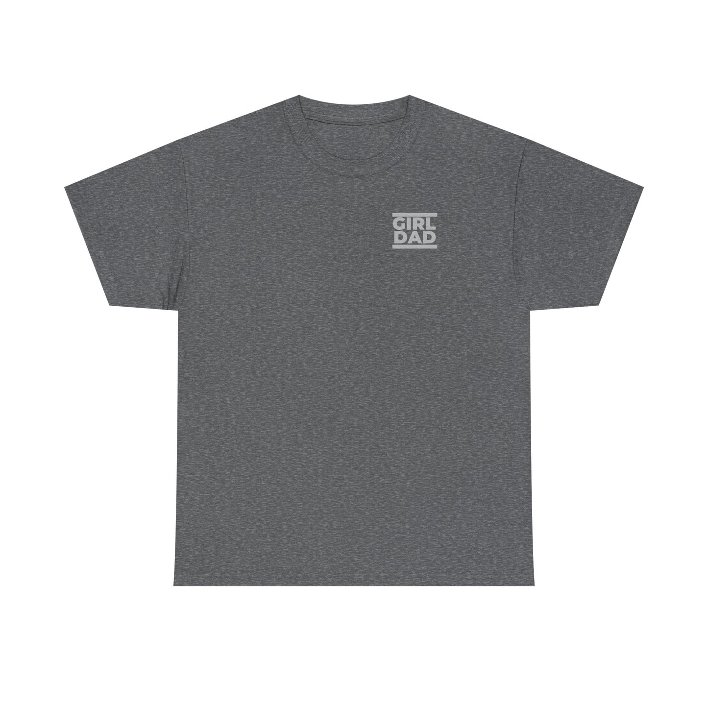 By His Will Brand | Girl Dad Silver Logo T-shirt