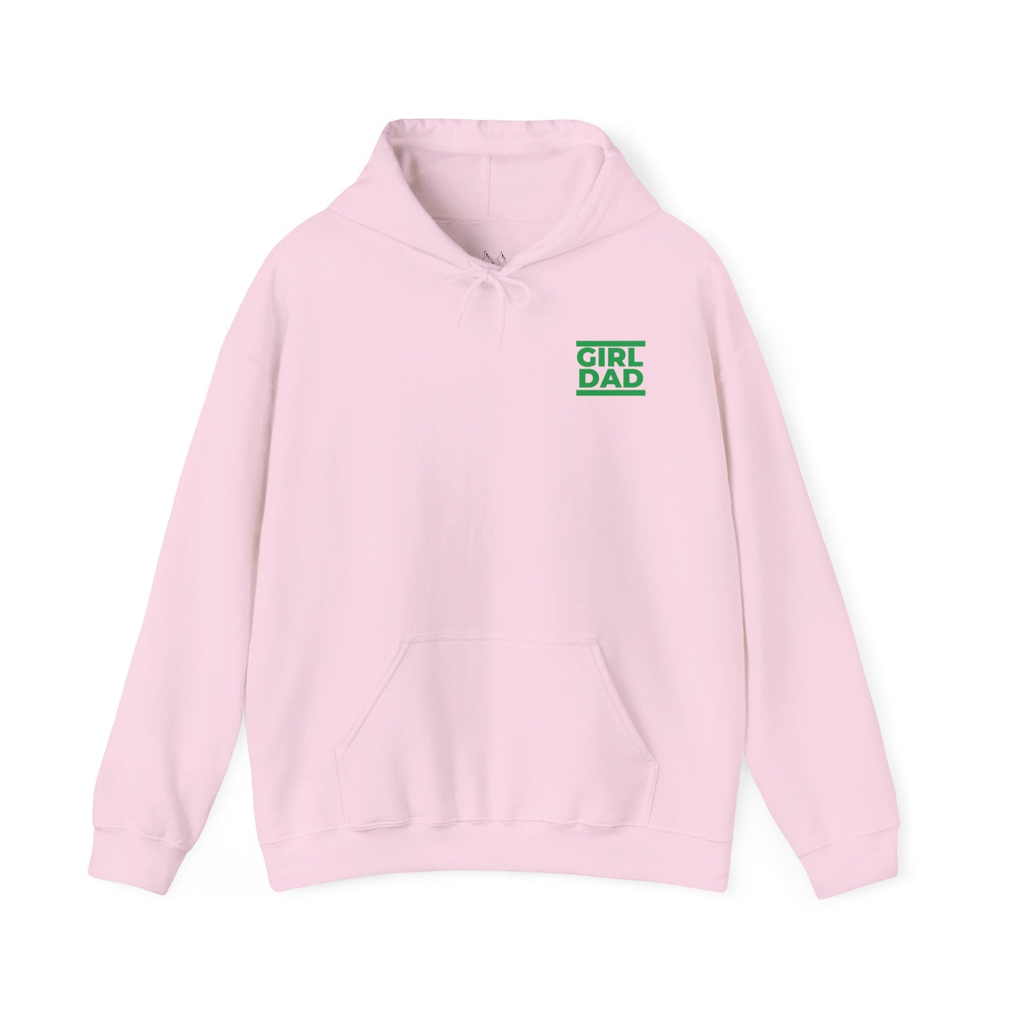 By His Will Brand | Girl Dad Green Logo Hoody