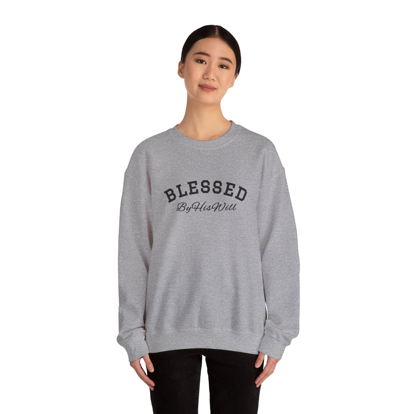 By His Will Brand | Child of God Collection | Blessed Crewneck