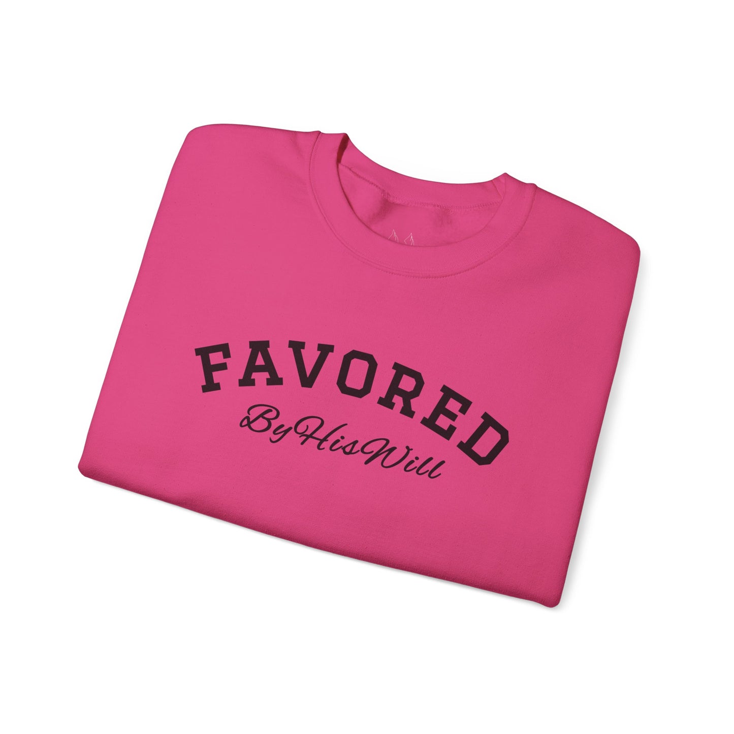 By His Will Brand | Child of God Collection | Favored Crewneck Sweatshirt