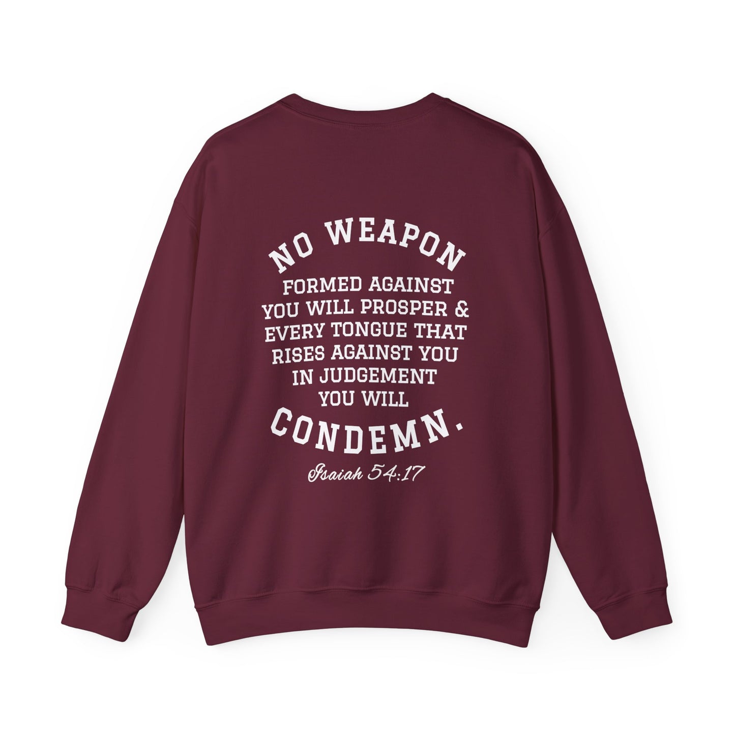 By His Will Brand | Child of God Collection | Covered Crewneck Sweatshirt