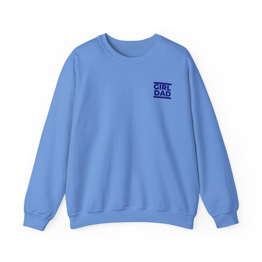 By His Will Brand | Girl Dad Navy Logo Sweatshirt
