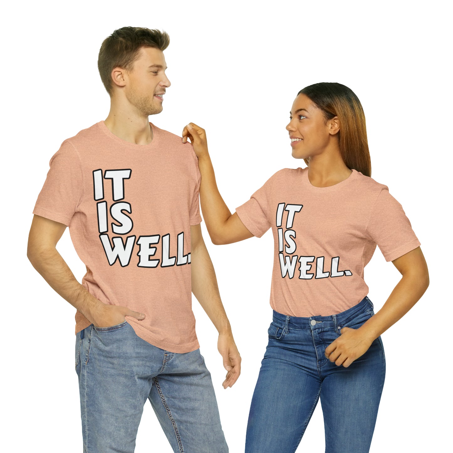 By His Will Brand | It Is Well t-shirt