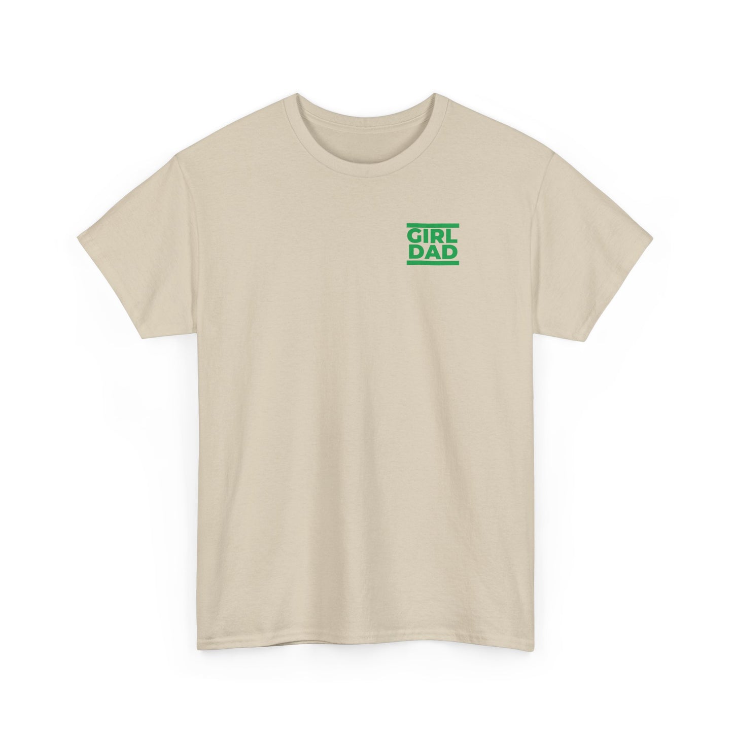 By His Will Brand | Girl Dad Green Logo T-Shirt