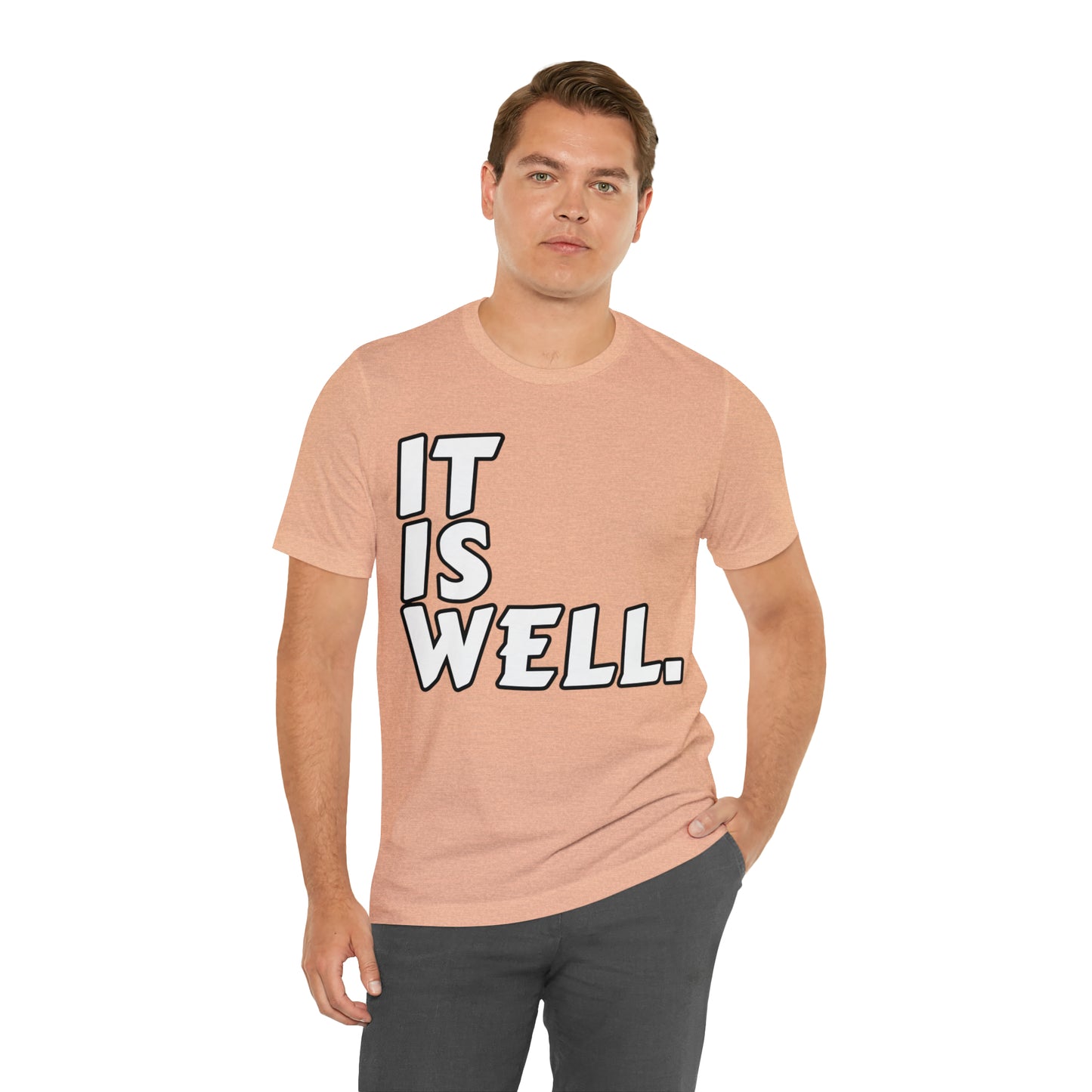 By His Will Brand | It Is Well t-shirt