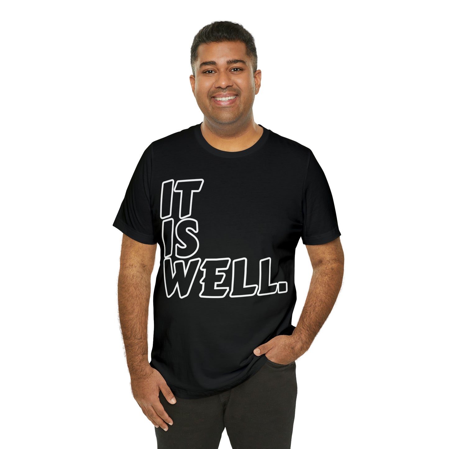 By His Will Brand | It Is Well t-shirt