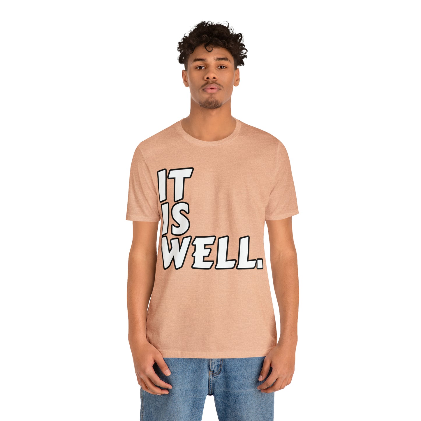 By His Will Brand | It Is Well t-shirt