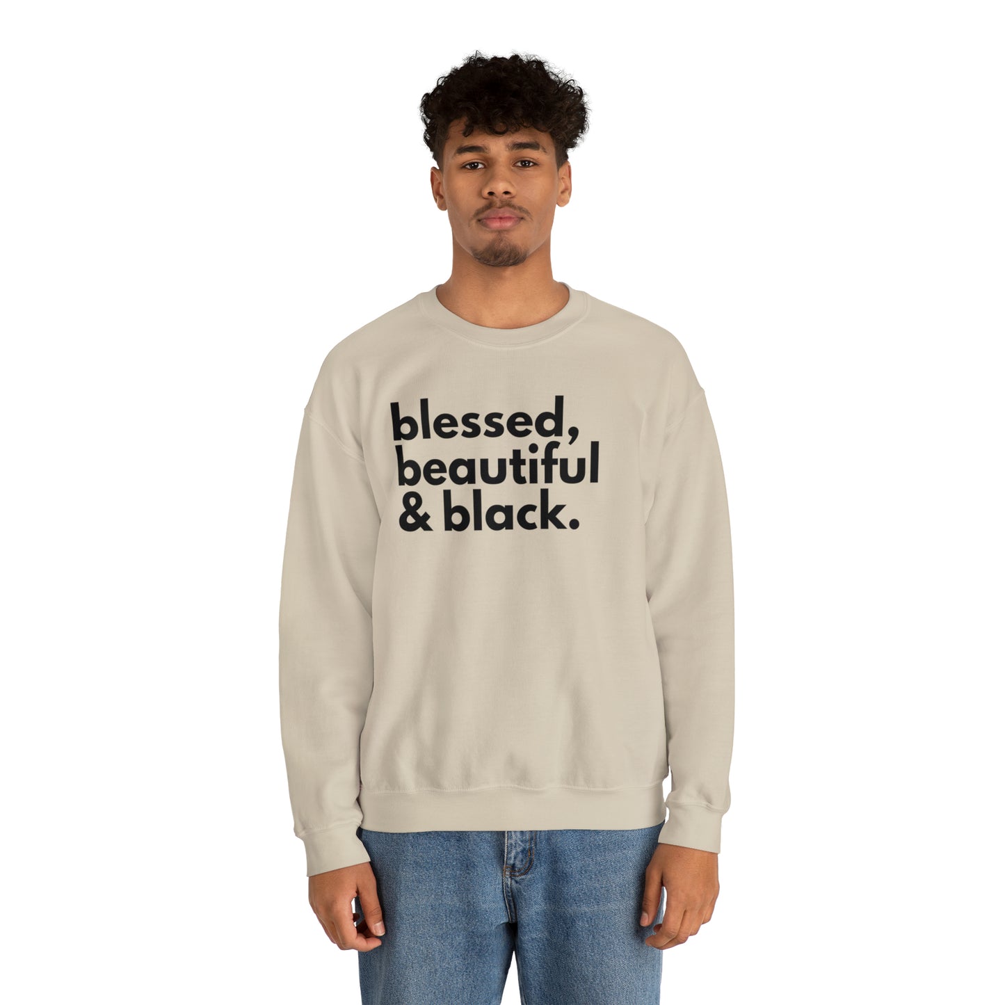 BHW Blessed, Beautiful & Black Sweatshirt