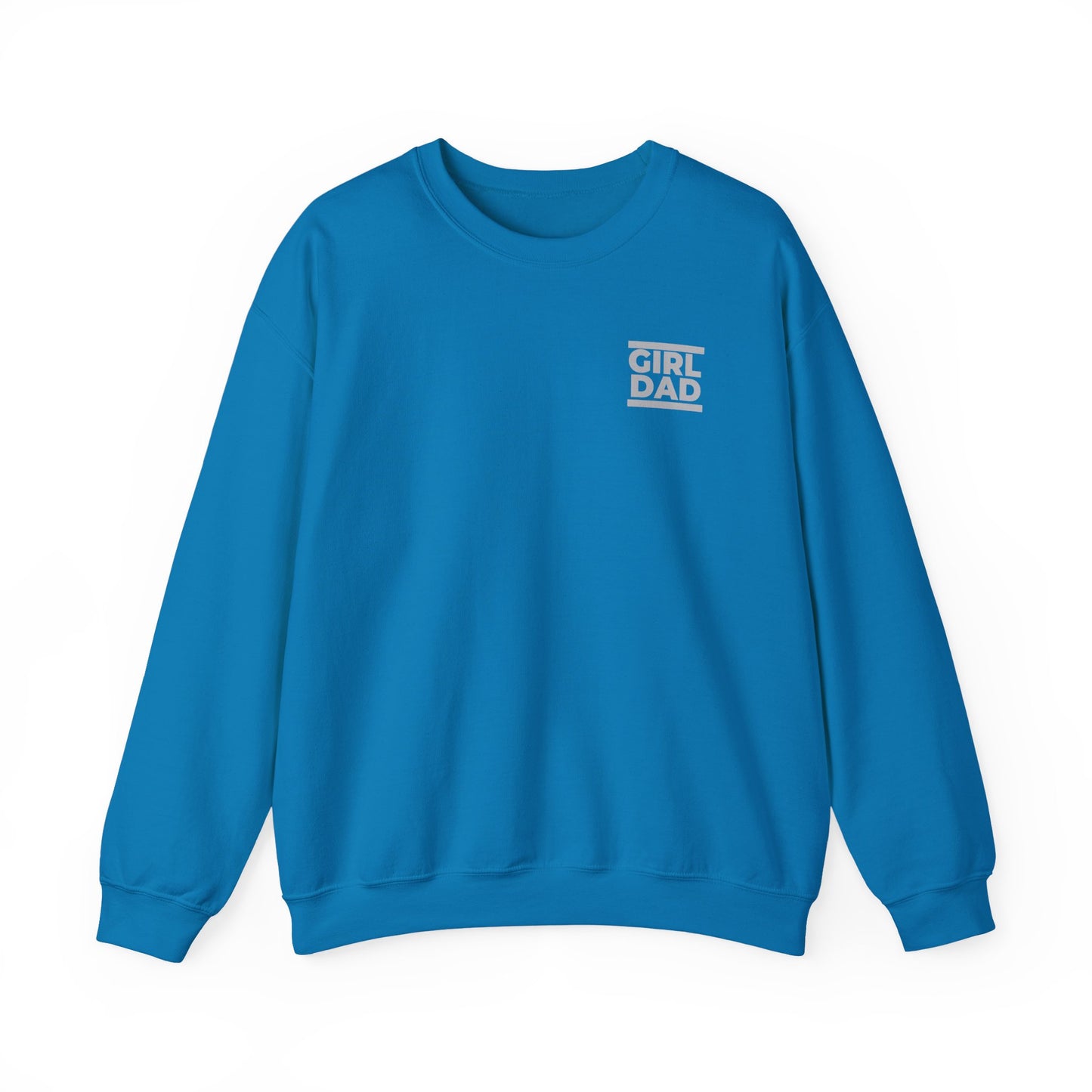 By His Will Brand | Girl Dad Silver Logo Sweatshirt
