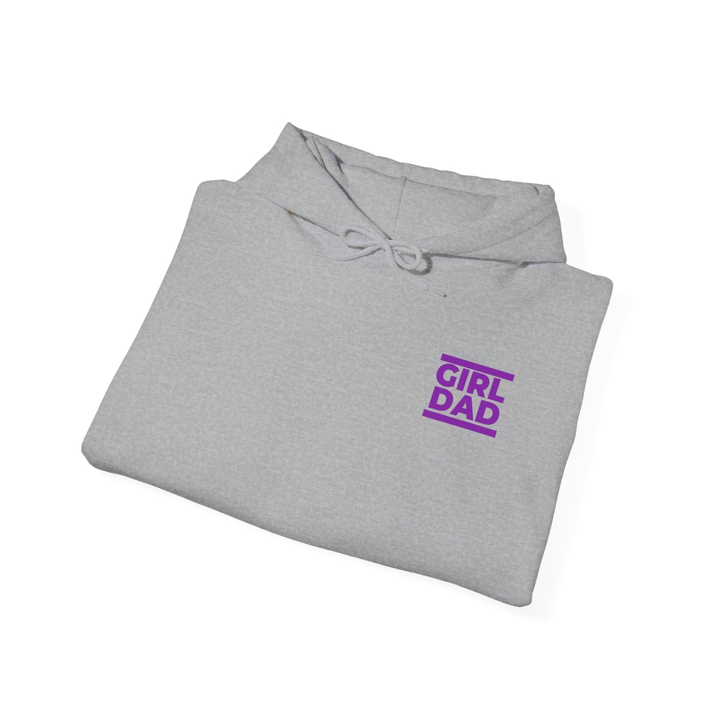 By His Will Brand | Girl Dad Purple Logo Hoodie