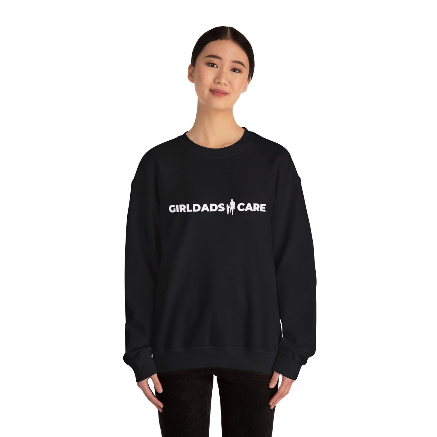 GIRLDADS CARE OFFICIAL Crewneck