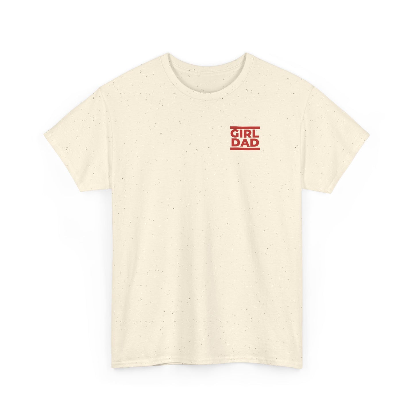 By His Will Brand | Girl Dad Red Logo T-shirt