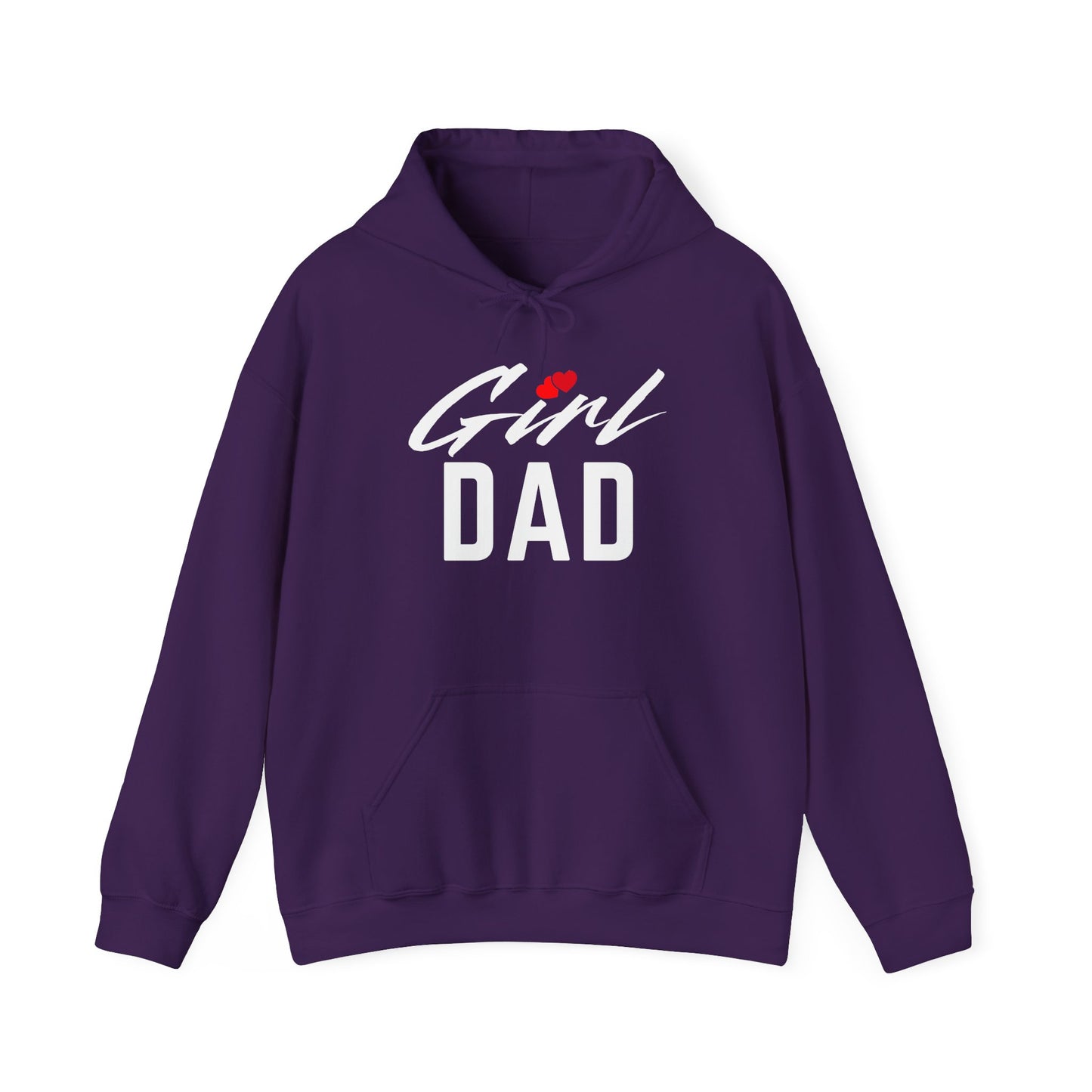 By His Will Brand | Girl Dad 2-Hearts Hoodie