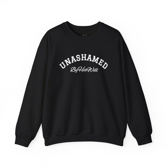By His Will Brand | Child of God Collection | Unashamed Crewneck Sweatshirt