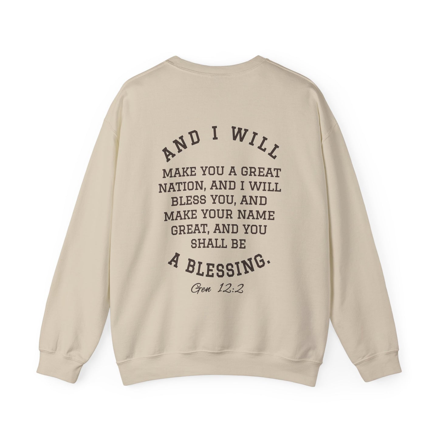 By His Will Brand | Child of God Collection | Blessed Crewneck