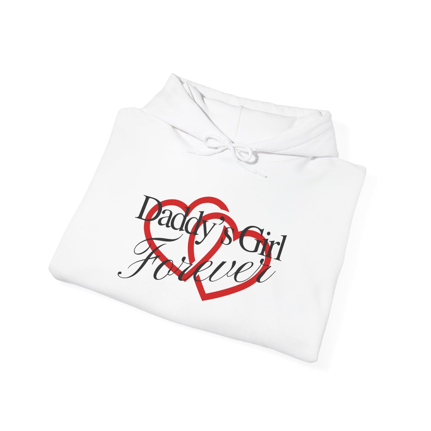 By His Will Brand | GirlDads Care | Daddy's Girl Forever Hoodie