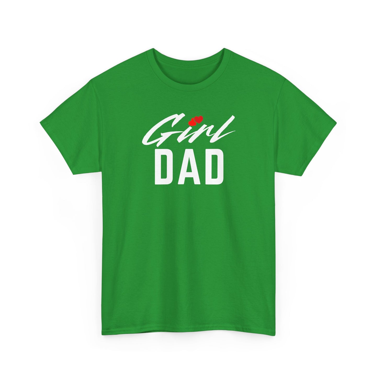 By His Will Brand | Girl Dad 2-Hearts T-shirt